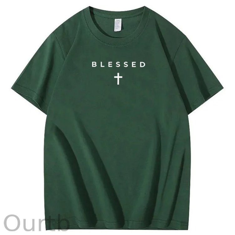 Cross Blessed 100% Cotton T-Shirt