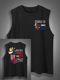 We'll Put A Boot In Your Ass Print Cotton Sleeveless Tank Tops