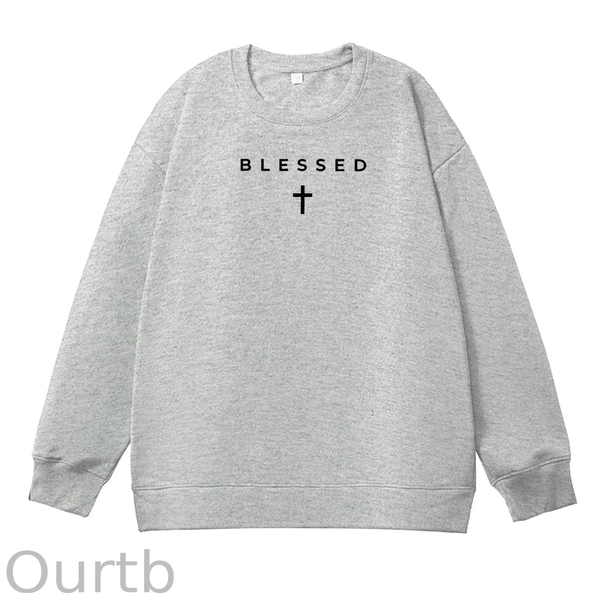 Cross Blessed 100% Cotton Sweatshirt