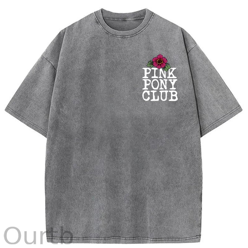 I'm Gonna Keep On Dacing Washed Cotton T-Shirt