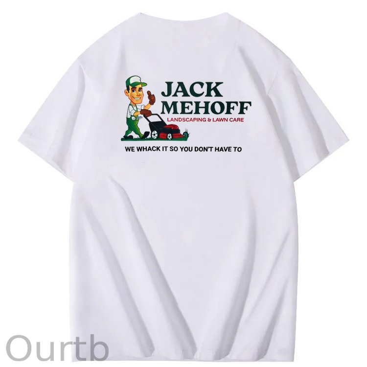 We Whack It So You Don't Have To  Pattern  Print 100%Cotton T-Shirt