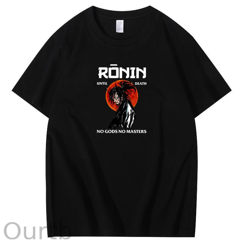 Ronin Until Death No Gods No Masters T-Shirt