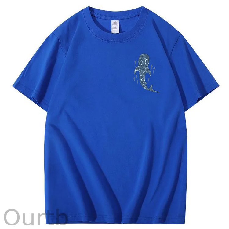 Whale Shark When You Go Through Deep Waters I Will Be With You Isaiah 43:2 100% Cotton T-Shirt