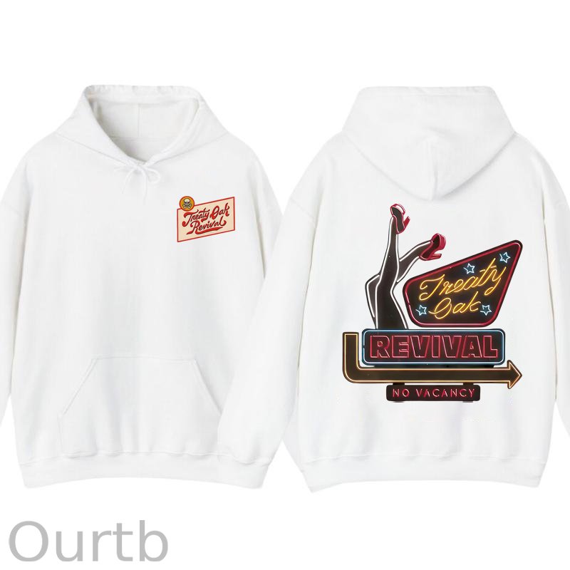 Treaty Oak Revival 100% Cotton Hooded Sweatshirt