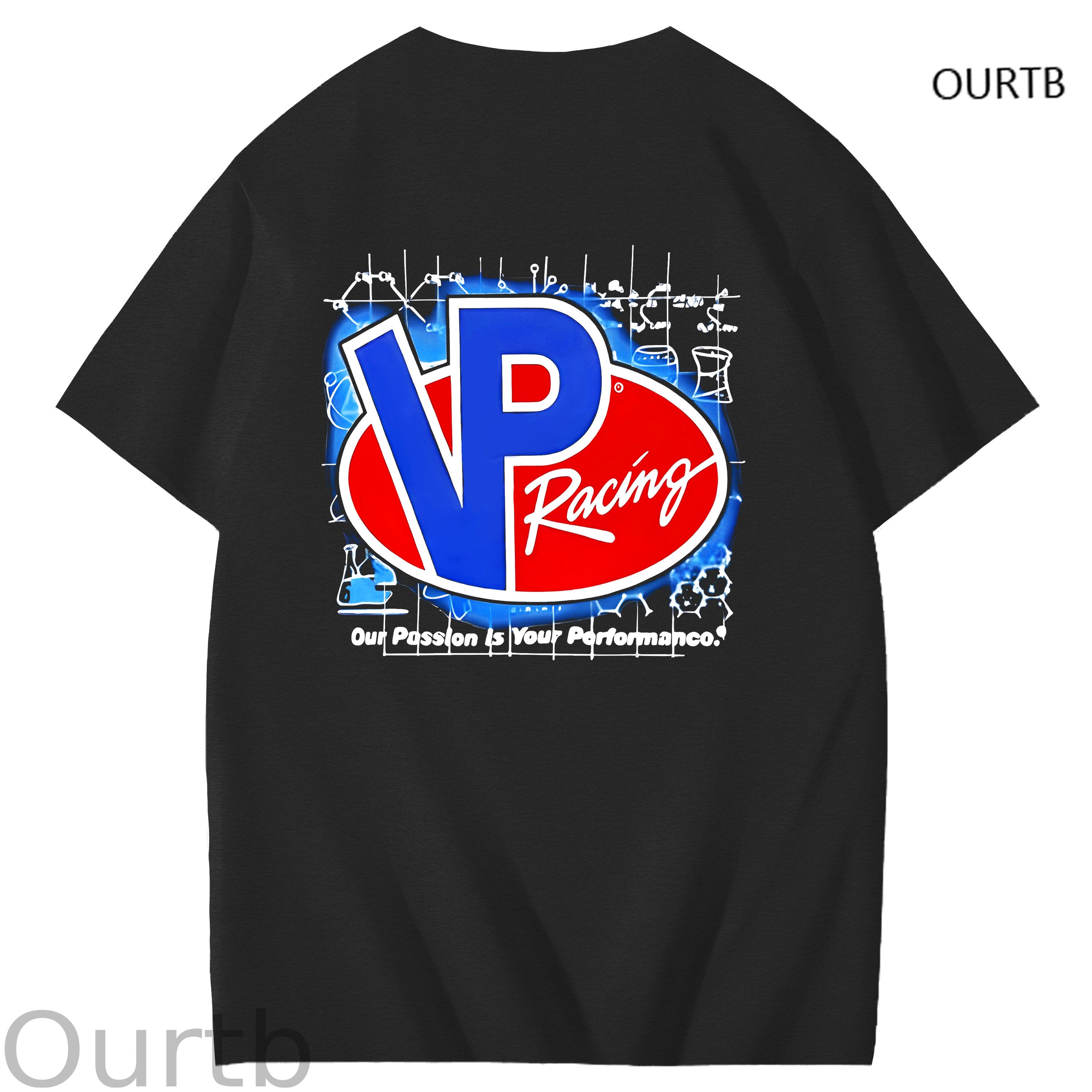 Racing Our Pass Is Your Performance Art Pattern Print T-Shirt