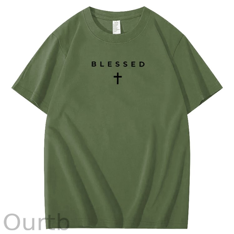 Cross Blessed 100% Cotton T-Shirt