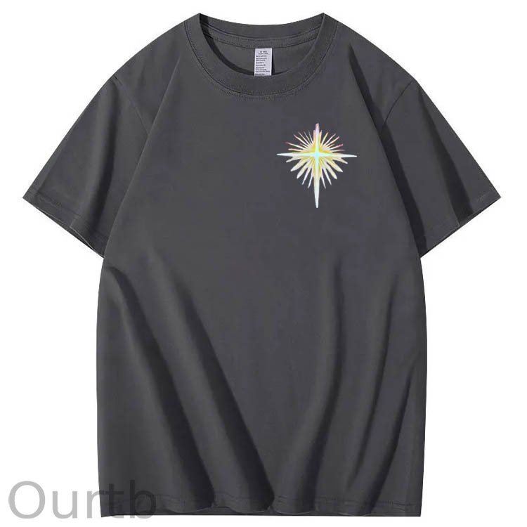 Pray About Everything Pattern Print 100% Cotton T-Shirt