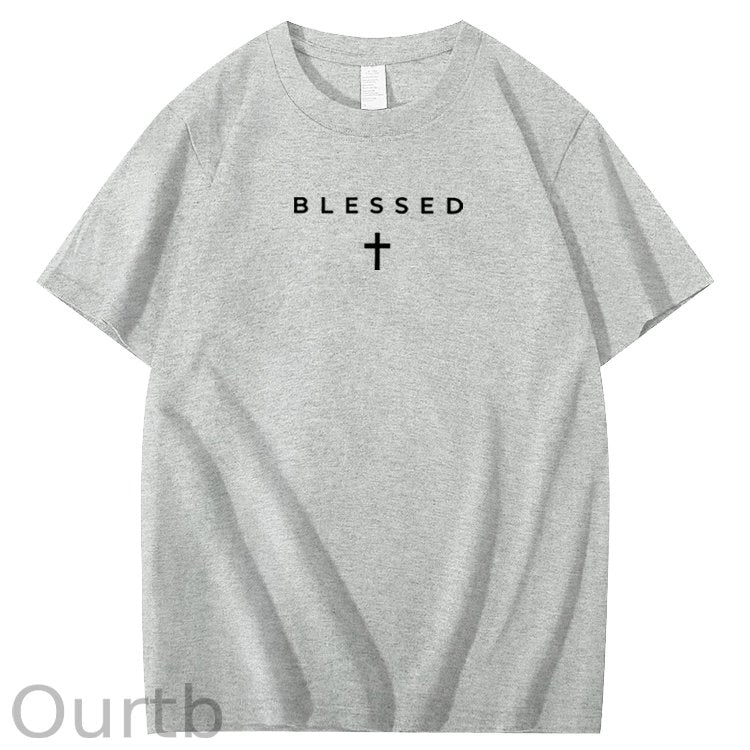 Cross Blessed 100% Cotton T-Shirt