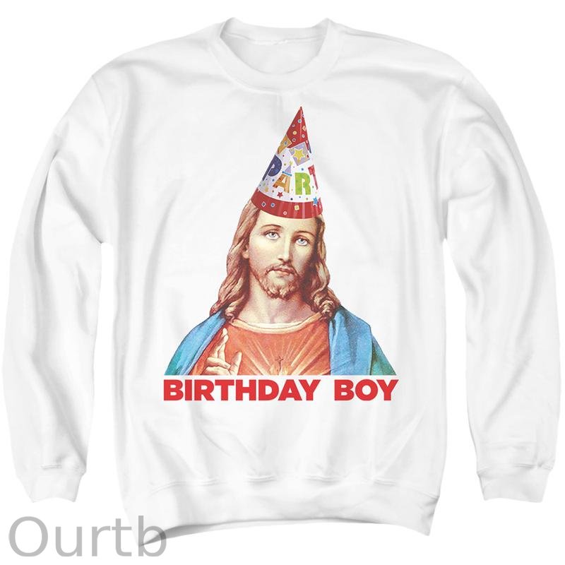 Jesus Birthday Boy Unisex Gift Adult Sweatshirts Christmas