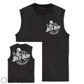 It's Not A Dad Bod It's A Father Figure Print Washed Cotton Sleeveless Tank Tops