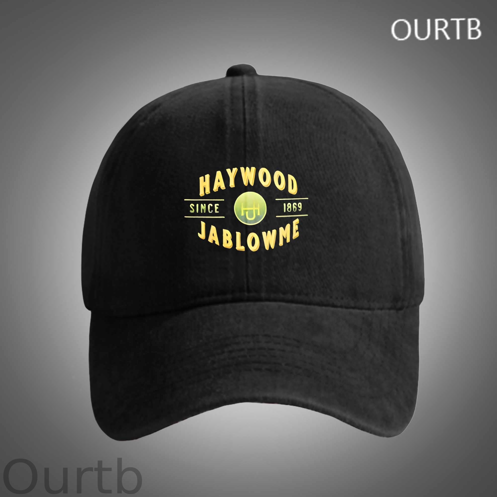 Haywood Jablowme Since 1869 Timber Co Funny Art Print Unisex Distressed Cotton Washed Art Print Hat