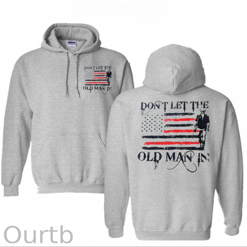 Don't Let The Old Man In Pattern Classic Hoodie