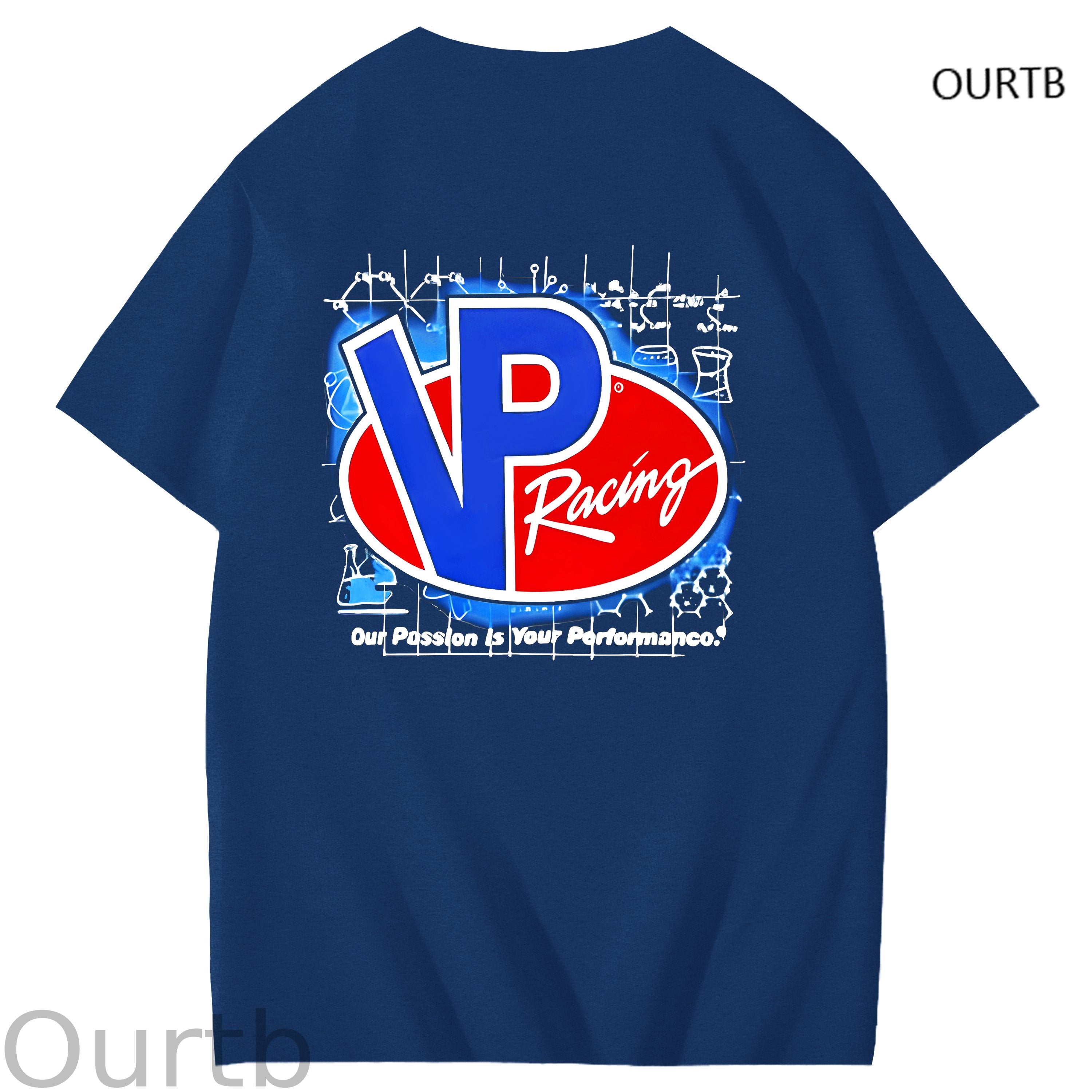 Racing Our Pass Is Your Performance Art Pattern Print T-Shirt