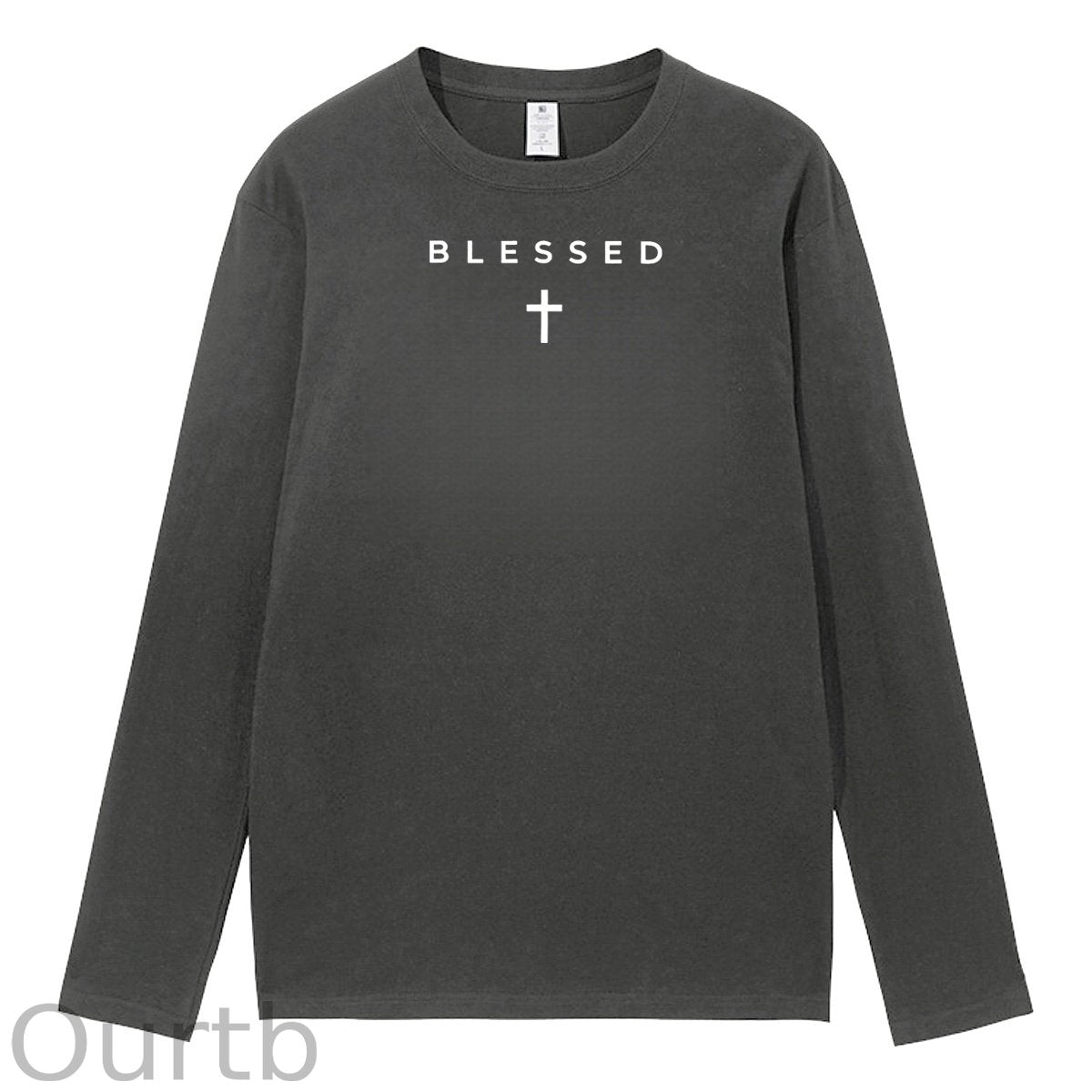 Cross Blessed 100% Cotton Long Sleeve T-Shirt