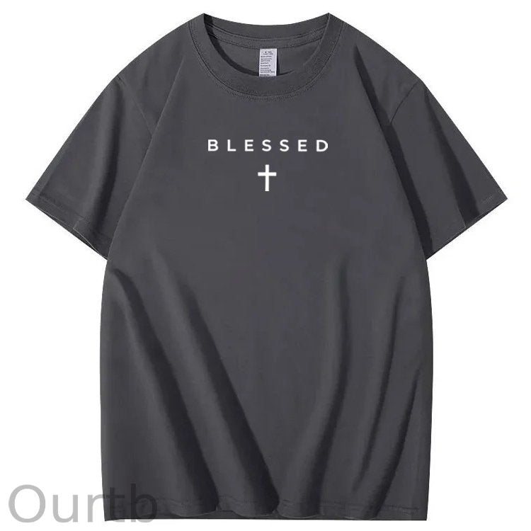 Cross Blessed 100% Cotton T-Shirt