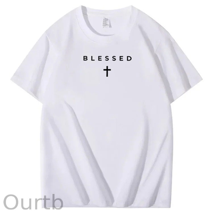 Cross Blessed 100% Cotton T-Shirt