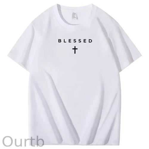 Cross Blessed 100% Cotton T-Shirt