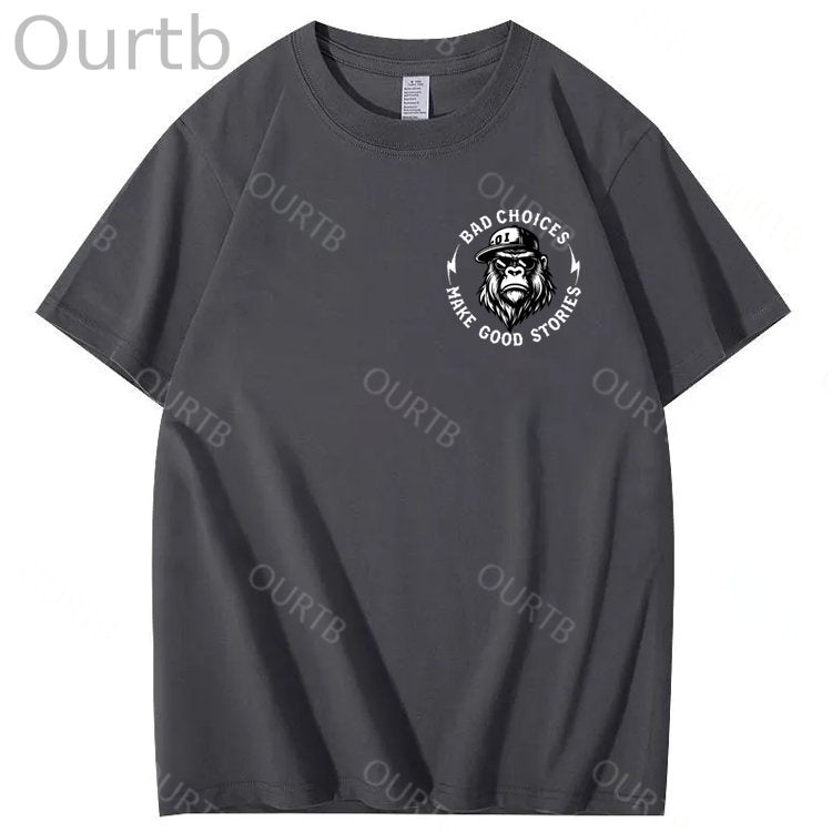Bad Choices Make Good Stories 100% Cotton T-Shirt