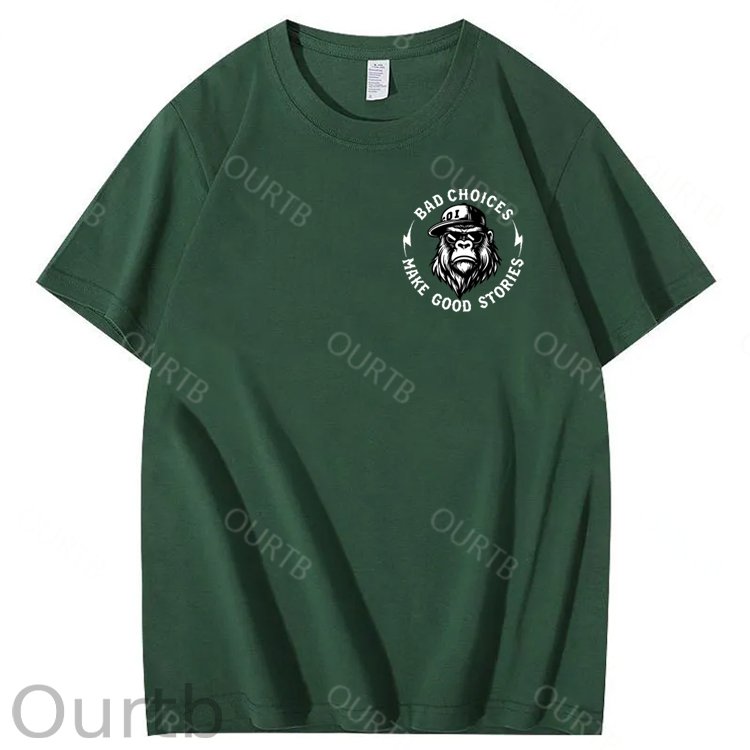 Bad Choices Make Good Stories 100% Cotton T-Shirt