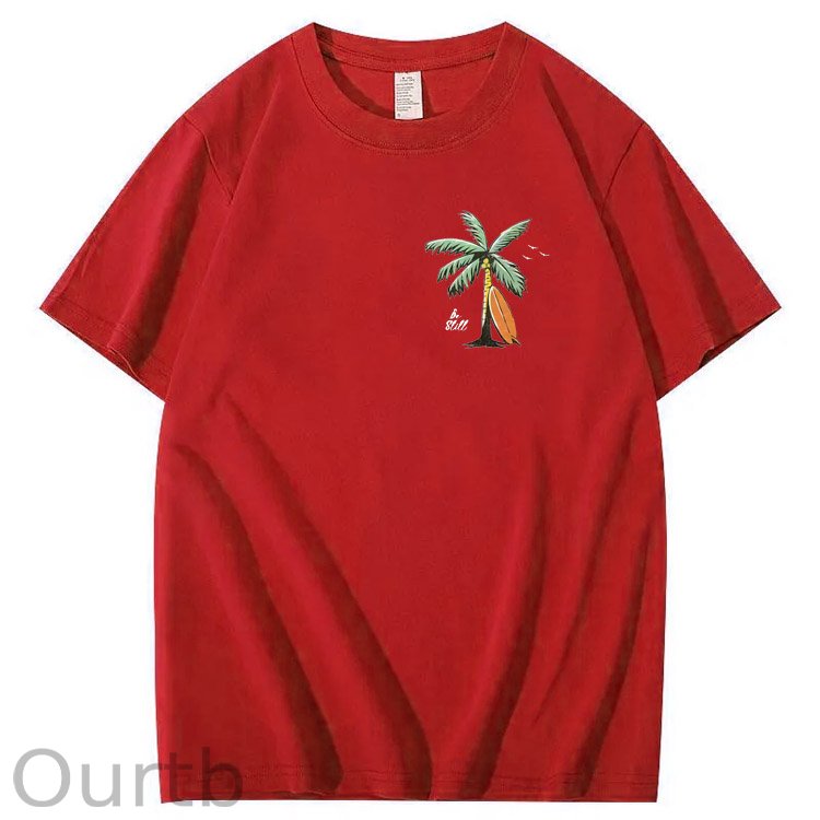 Be Still  Pattern Print 100%Cotton T-Shirt