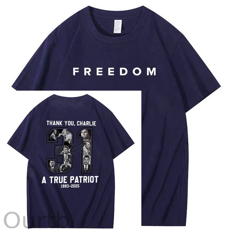 A Ture Patriot   Pattern100% Cotton T-Shirt