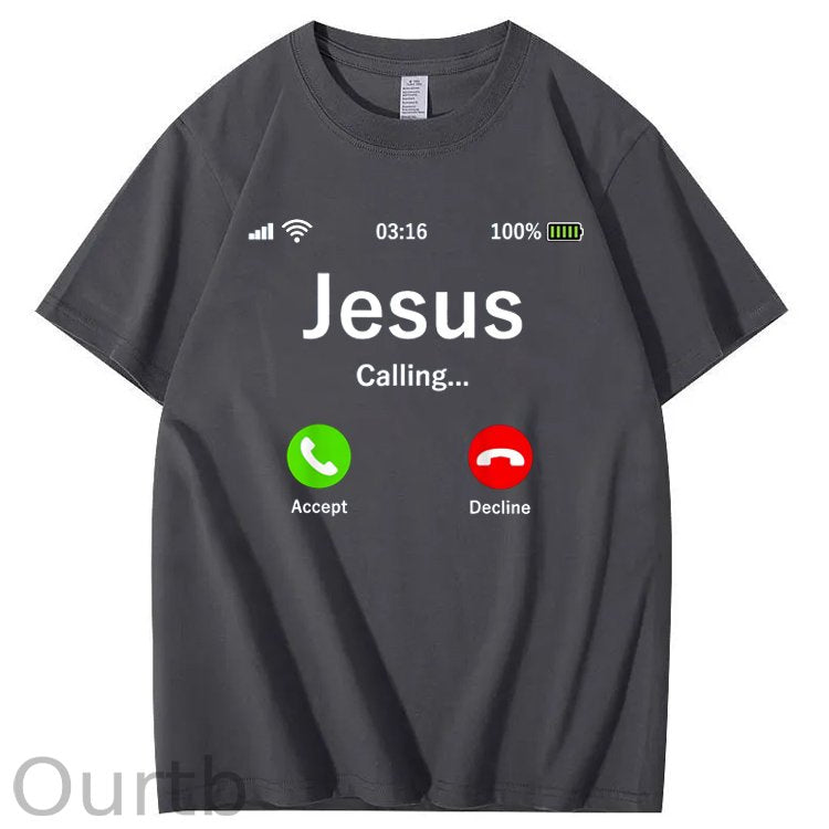 Jesus Calling Pattern100% Cotton T-Shirt