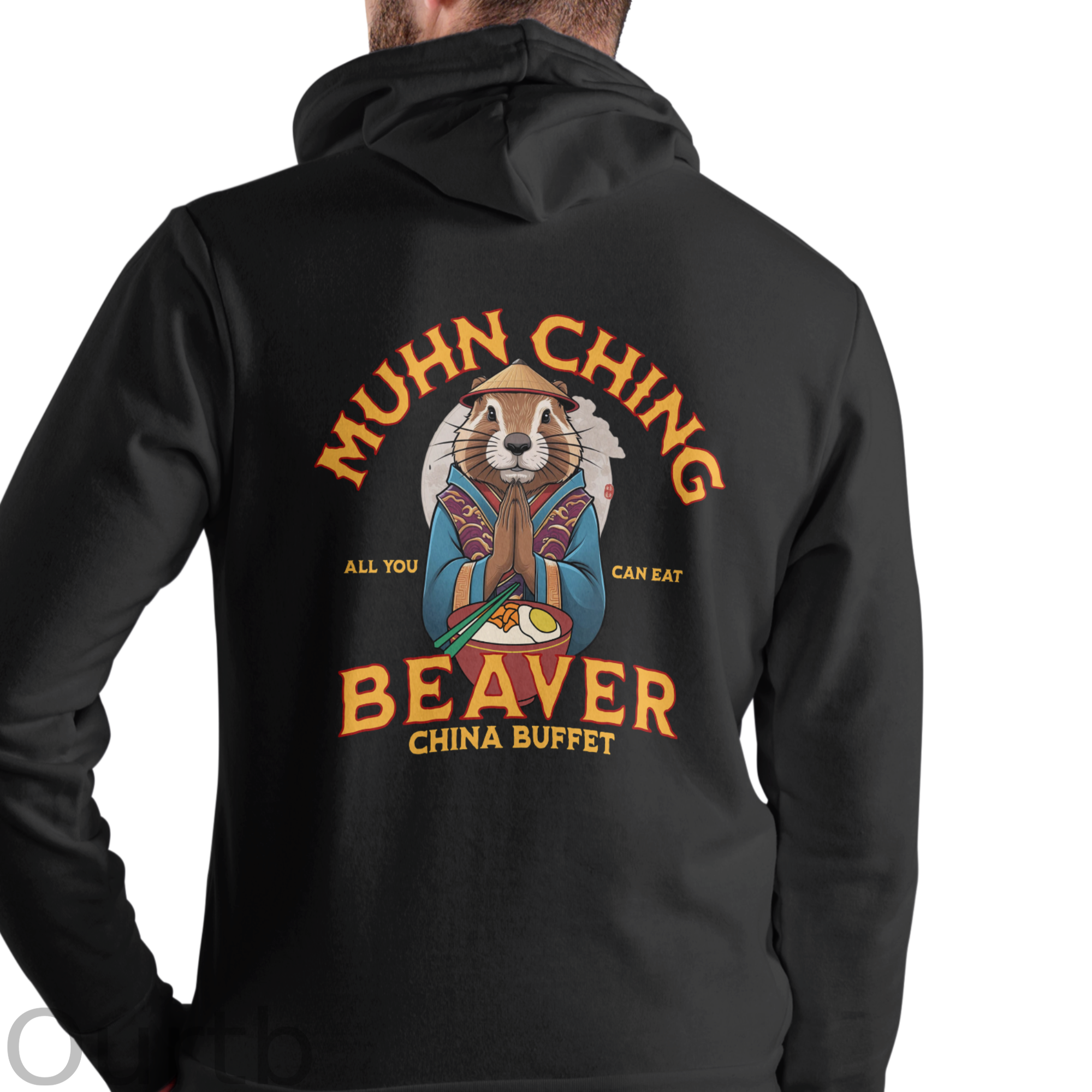 HOODIE, MUHN CHING BEAVER CHINA BUFFET