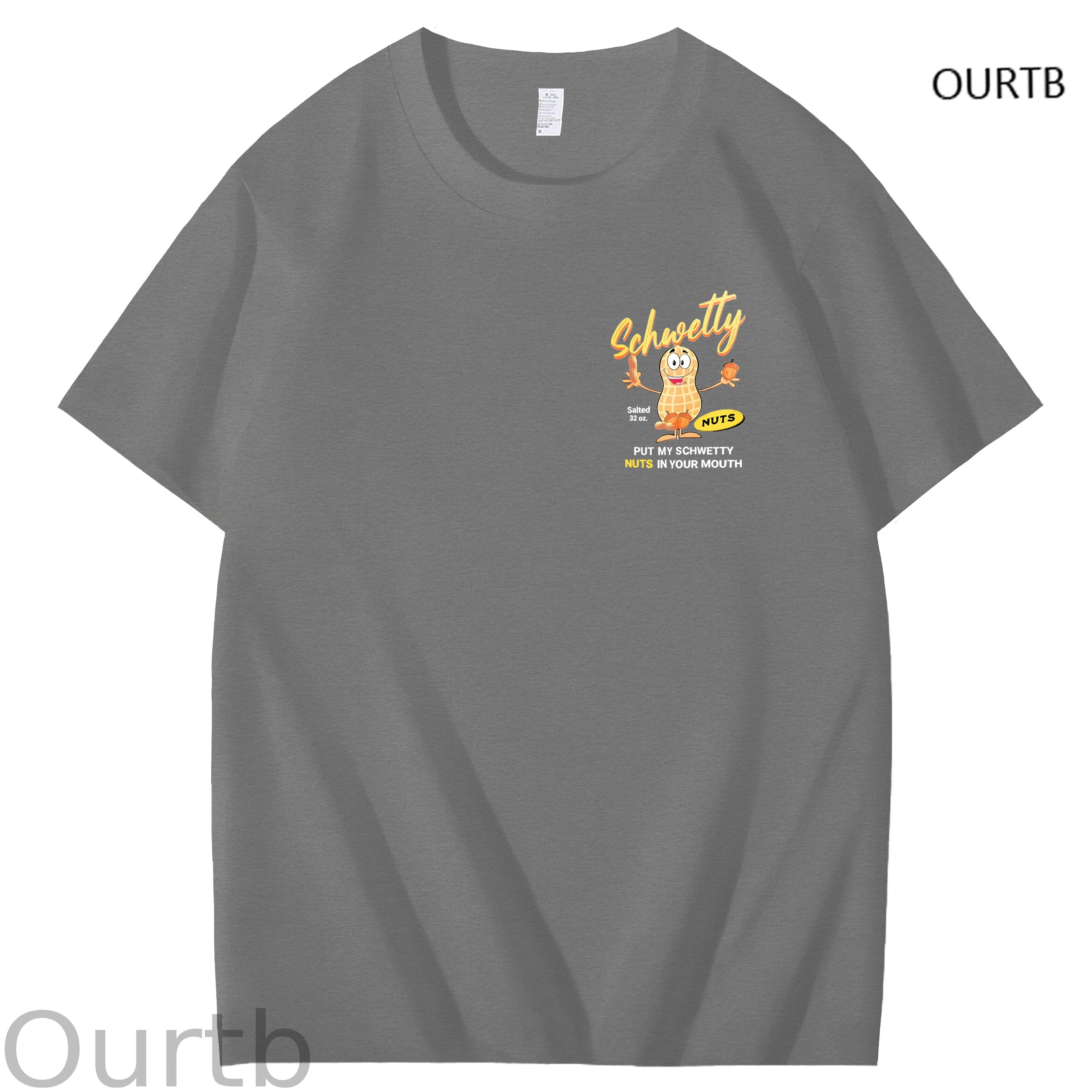 Schwetty Put My Schwetty Nuts In Your Mouth Art Pattern Print T-Shirt