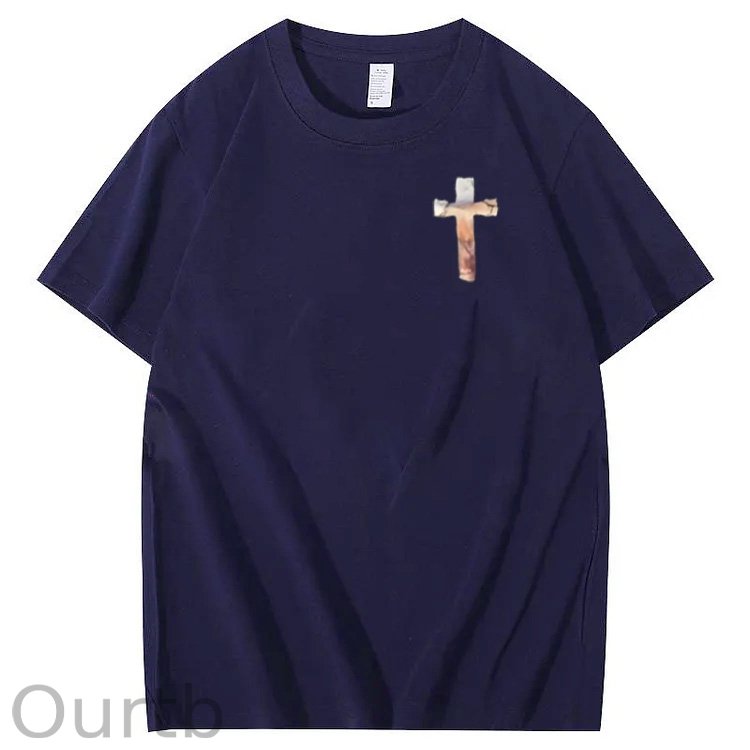 God Turns Broken Pieces Into Masterpieces Christian Pattern Crew Neck T-Shirt