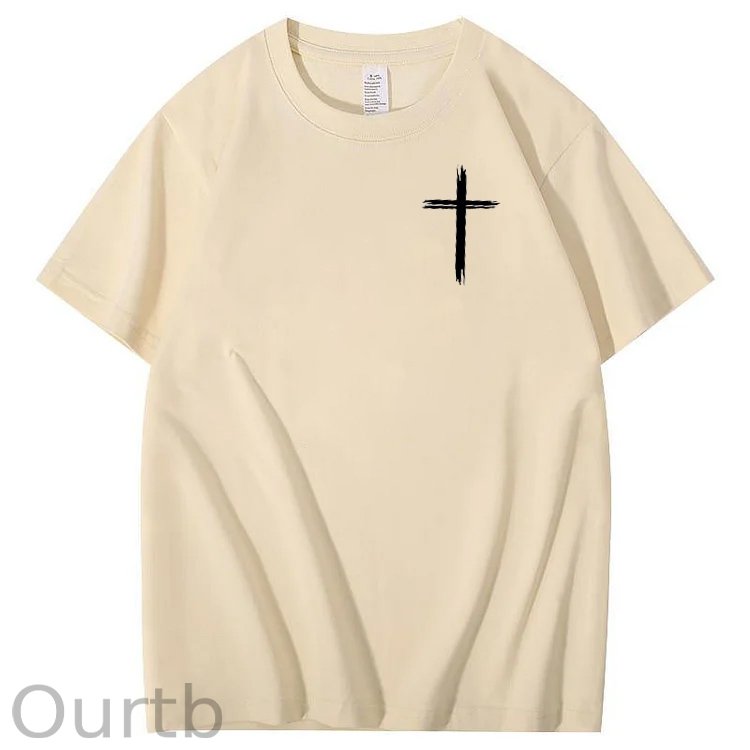Save Me Pattern Crew Neck T-Shirt