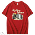 Rolling Stones Since  Ad 33 Pattern Print Crew Neck T-Shirt