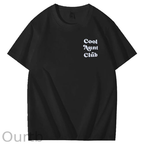 Cool Aunt Club Someone's Cool Aunt Christian God Faith Jesus Art Pattern Print T-Shirt