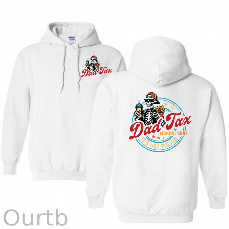 Dad Tax Pattern Classic Hoodie