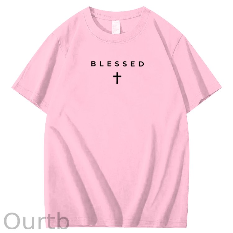 Cross Blessed 100% Cotton T-Shirt