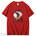 Funny Put Me in Coach Jim Carey Pattern Crew Neck T-Shirt