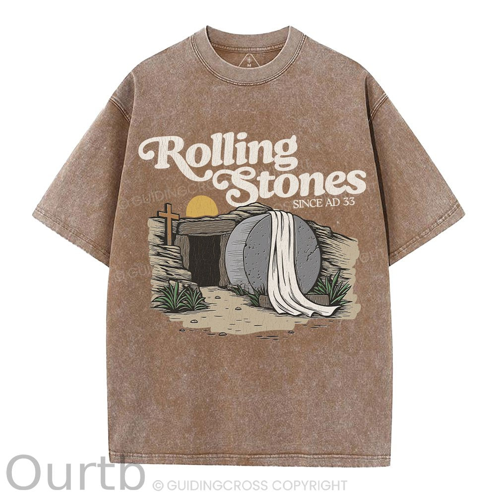 Rolling Stone Christian Washed T-Shirt