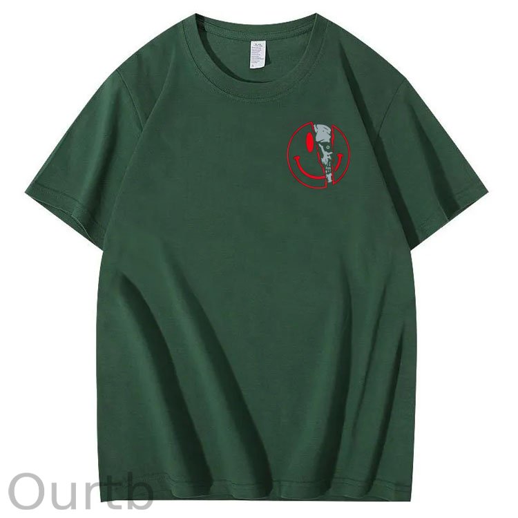 I'm Broken Skull Smile Pattern 100% Cotton T-Shirt