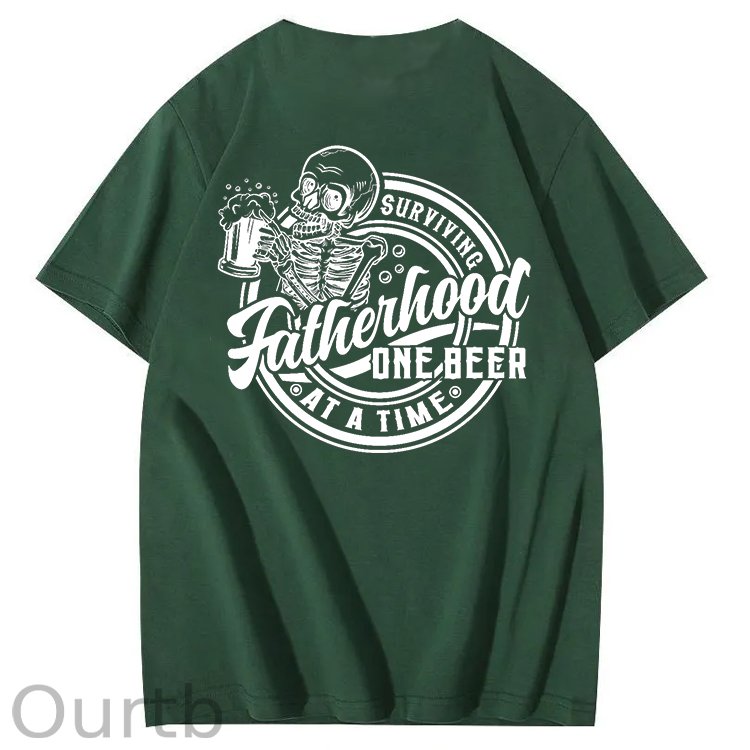Surviving Fatherhood One Beer At A Time T-Shirt