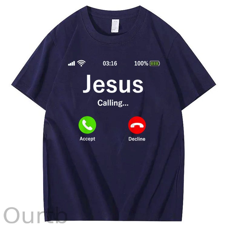 Jesus Calling Pattern100% Cotton T-Shirt