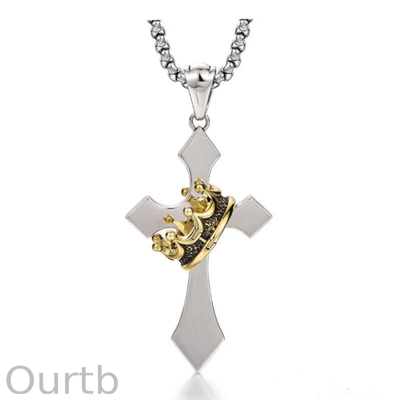 Cross Trendy Personalized Retro Necklace