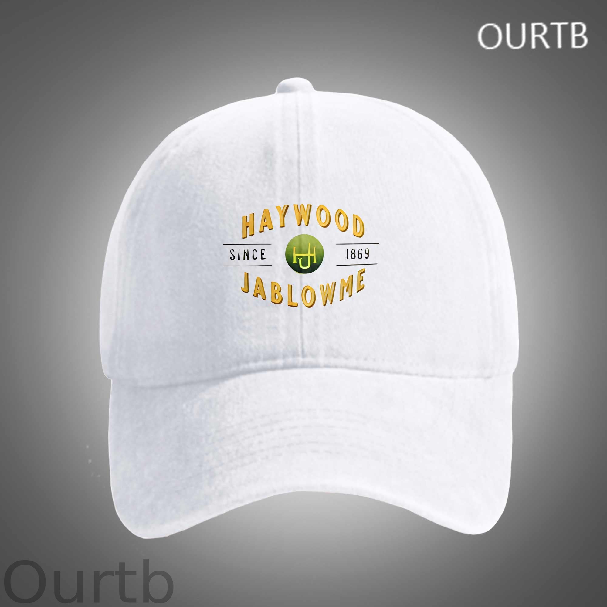 Haywood Jablowme Since 1869 Timber Co Funny Art Print Unisex Distressed Cotton Washed Art Print Hat