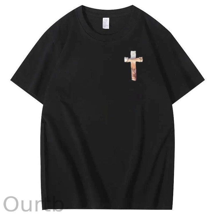 God Turns Broken Pieces Into Masterpieces Christian Pattern Crew Neck T-Shirt
