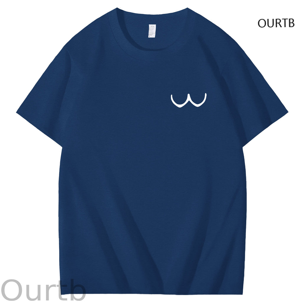 If You Tryna Scare Me I Am Terrified Of Boobs Art Pattern Print T-Shirt