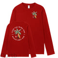 Be Still  Pattern Long Sleeve 100% Cotton  T-Shirt