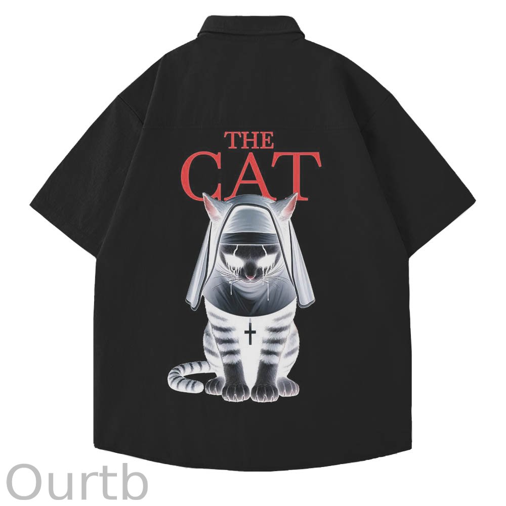 Funny The Cat Jesus Art Print Shirt