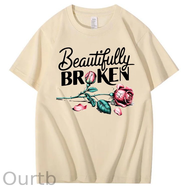 Beautifully Broken 100% Cotton T-Shirt