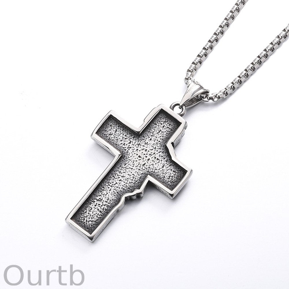 Jesus Cross Christian Necklace