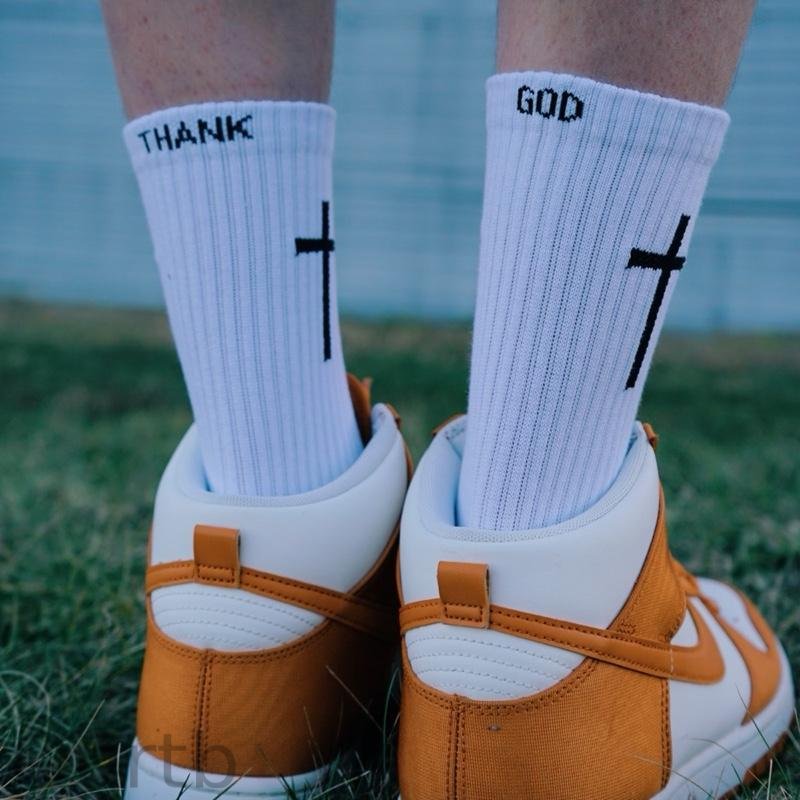 Christian Cushioned Crew Socks