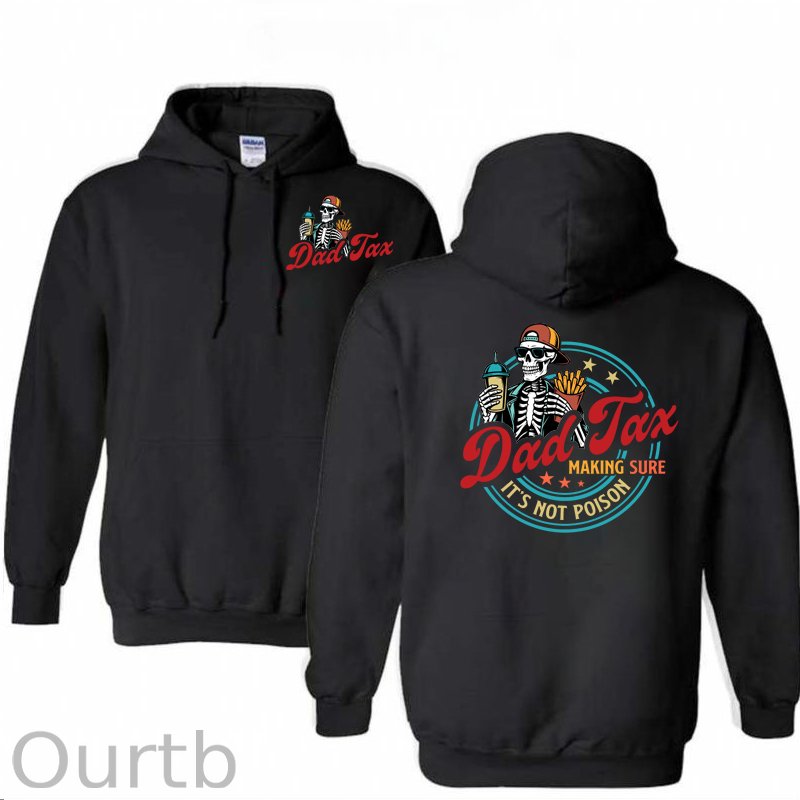 Dad Tax Pattern Classic Hoodie