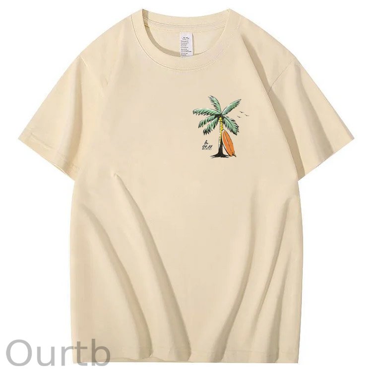 Be Still  Pattern Print 100%Cotton T-Shirt
